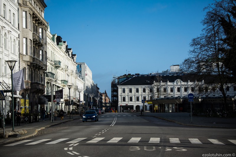 Как выглядит самый опасный город Швеции по мнению Первого канала. Посмотрел своими глазами. 