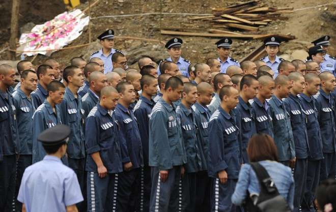 Как сидят в китайской тюрьме интересное