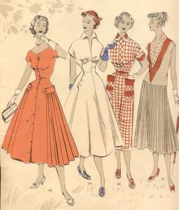 Шьем юбки в стиле 50-х годов женские хобби