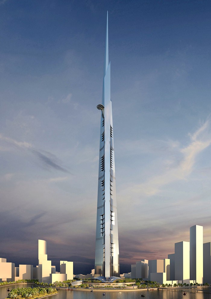 Строительство небоскреба высотой в один километр архитектура
