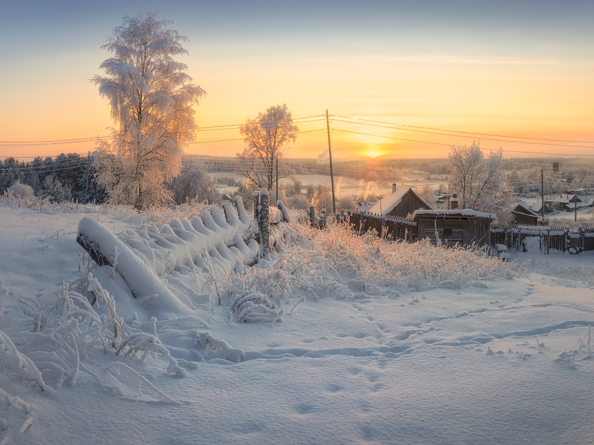 Эх, красоту наблюдаем какую Нашей волшебной русской зимы! природа